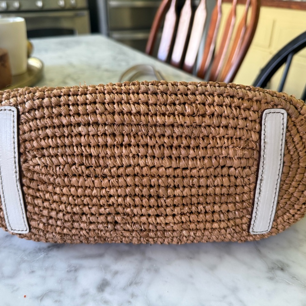 Brighton Tan and Cream Anchor Tote - Picture 7 of 7